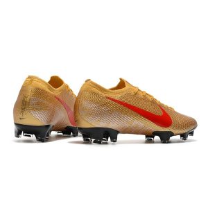 Kopačky Pánské Nike Mercurial Vapor 13 Elite FG ACC – zlato červená